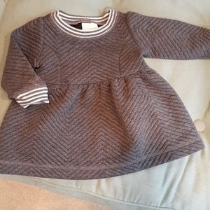 Cute, warm dress for baby